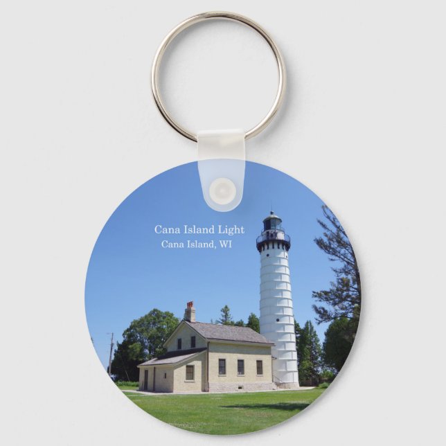 Cana Island Light nyckelring (Framsida)