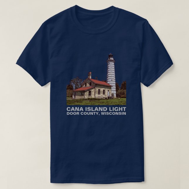 CANA ISLAND LIGHT T SHIRT (Design framsida)
