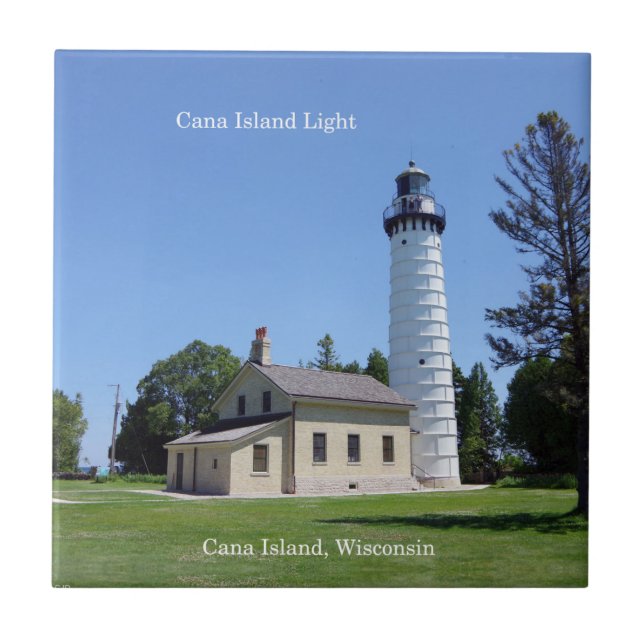 Cana Island Light tile Kakelplatta (Framsidan)