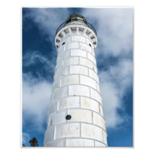 Cana Island Lighthouse Photography Print Fototryck