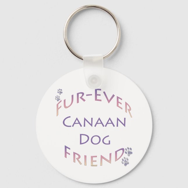 Canaan Hund Furever Nyckelring (Framsida)