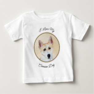 Canaan Hund Painting - Cute Original Hund Art T Shirt