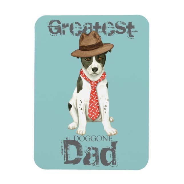 Canaan Hund Pappa Magnet (Vertikal)