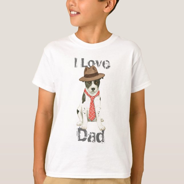 Canaan Hund Pappa T-Shirt (Framsida)