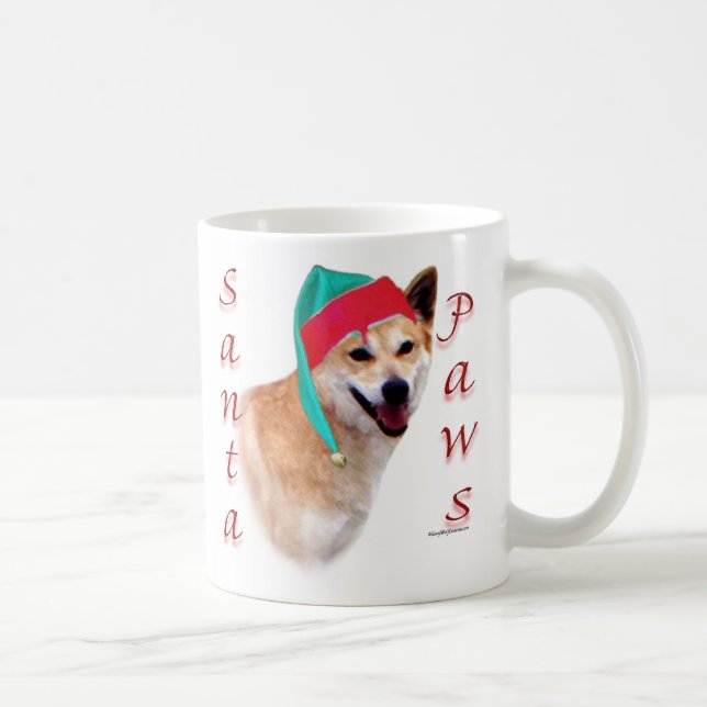 Canaan Hund Santa Tassar Kaffemugg (Höger)