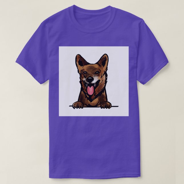 Canaan hund t shirt (Design framsida)
