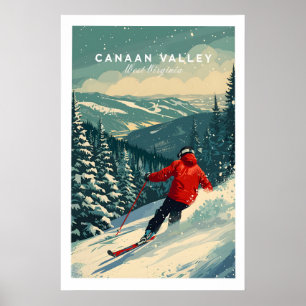 Canaan Valley Reseskylt 1 Poster