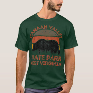 Canaan Valley State Park Väster Virginia Bear Natu T Shirt