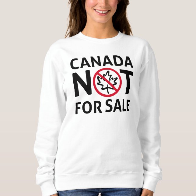 CANADA är inte för Sale Freedom Canadian Oh T Shirt (Framsida)