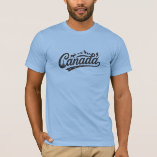 Canada Äventyr Wilderness Graphic T Shirt