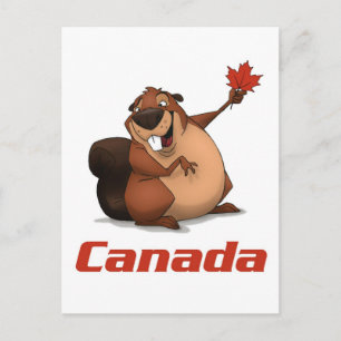 Canada Beaver-vykort Vykort