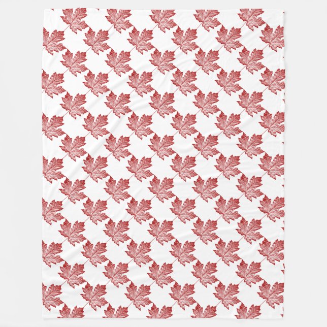 Canada Blanket Coola Canada Souvenir Fleece Blanke (Framsidan)