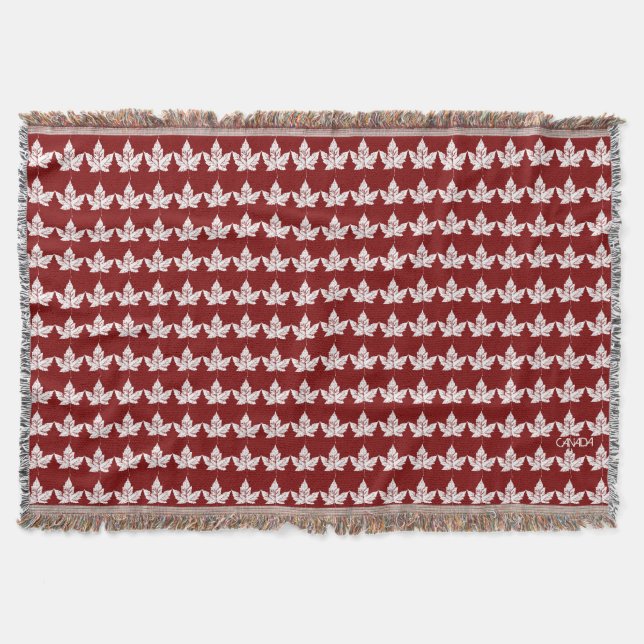 Canada Blanket Coola Canada Souvenir Throw Blanket Filt (Framsidan)