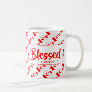 CANADA Blsed Ephesian Christian Scripture Kaffemugg