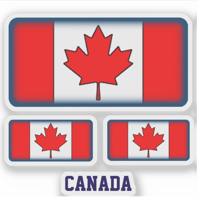 CANADA BLUE KLISTERMÄRKEN (Framsida)
