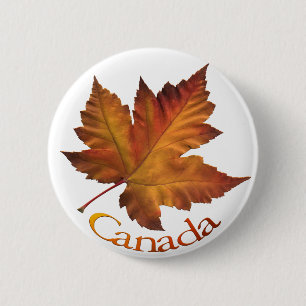 Canada Button Canada Maple Löv Souvenir Buttons Knapp