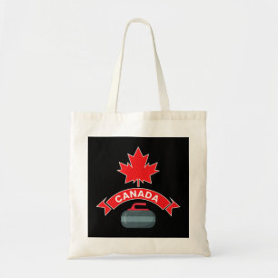Canada Canadian Team Curling Red White Winter Spor Tygkasse