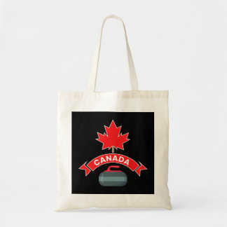 Canada Canadian Team Curling Red White Winter Spor Tygkasse
