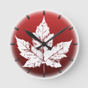 Canada Clock Coola Canada Souvenir Wall Clocks Gif Rund Klocka