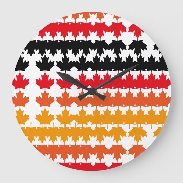 CANADA COLORS MAPLE BY MASANSER PIXELAT STOR KLOCKA (Framsida)