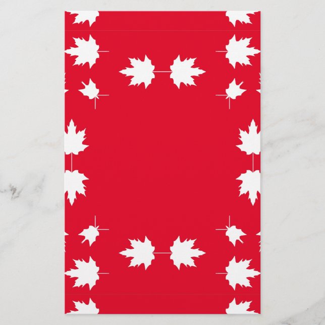 Canada dag brevpapper (Framsida)