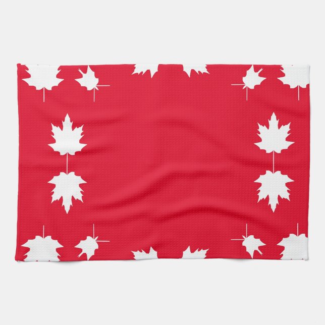 Canada dag kökshandduk (Horisontell)