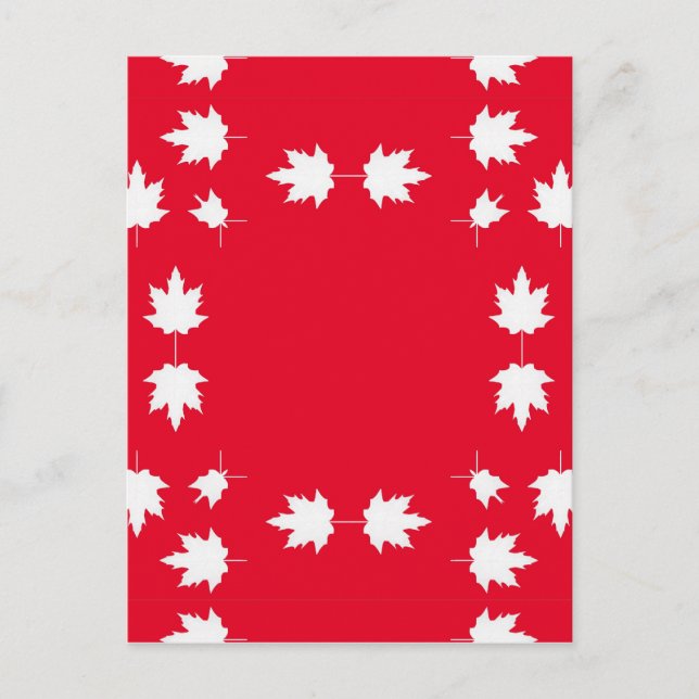 Canada dag vykort (Framsida)