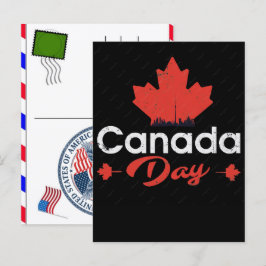 Canada-dagen & USA:s självständighetsdag 2026 fira Helg Vykort