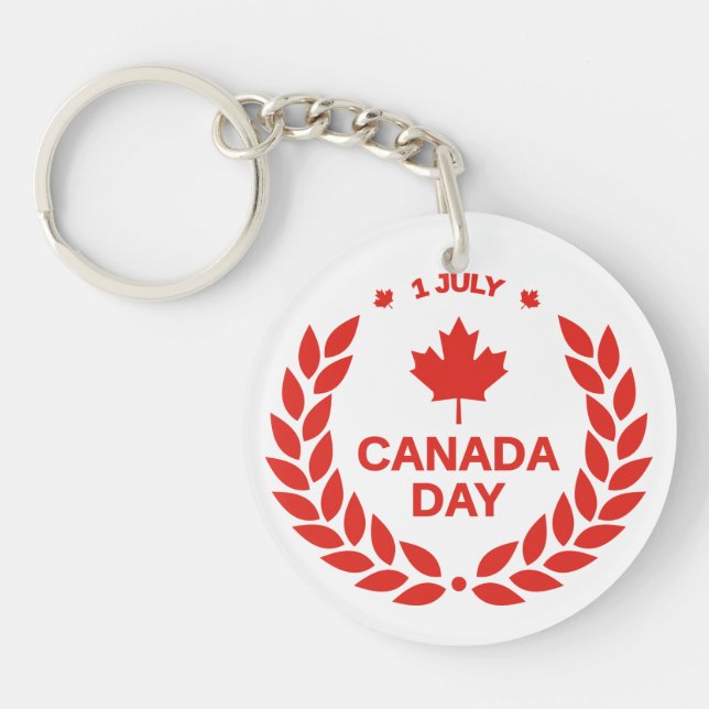 Canada-dagsfirande – Kanadensisk 1:a juli-fest (Framsidan)