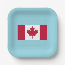 Canada Day-festlig tallrik