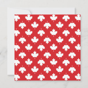 Canada Day Lönnblad Inbjudan