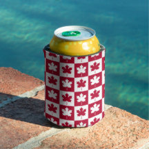 Canada Day Lönnblad Kontrollmönster