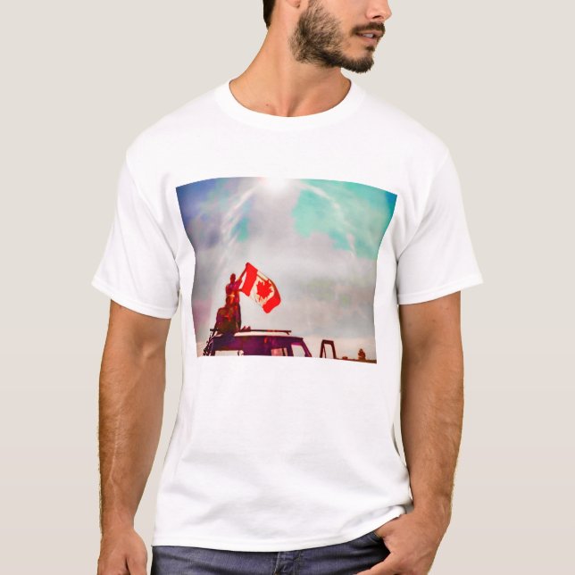 Canada Day T-Shirt med Kevin (Framsida)