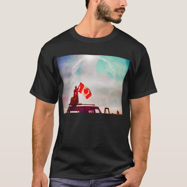 Canada Day T-Shirt with Kevin (Framsida)