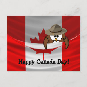 Canada Day-uggla Vykort
