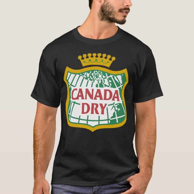 Canada Dry Ginger Ale T Shirt (Framsida)