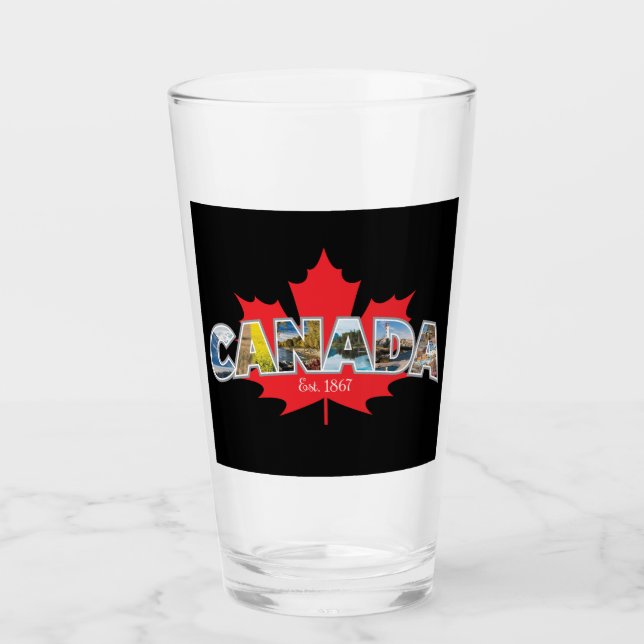 "Canada Est. 1867-tumsbild med Löv Glaskopp (Framsida)