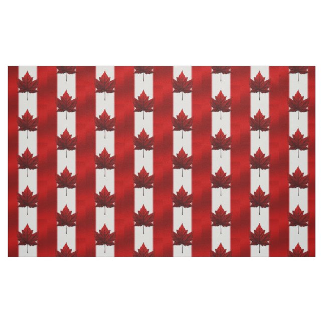 Canada Fabric Canada Flagga Fabric Customized Fabr Tyg (Fat Quarter)