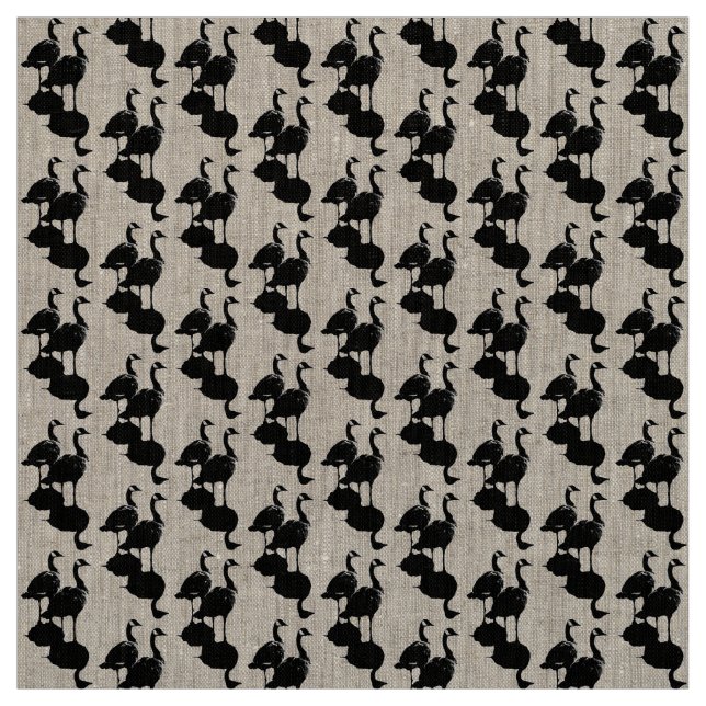 Canada Fabric Canada Goose Fabric Waterfowl Fabric Tyg (Provkarta)