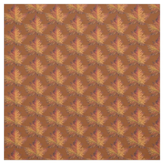 Canada Fabric Canada Maple Löv Fabric Customize Tyg (Provkarta)
