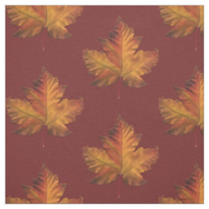 Canada Fabric Canada Maple Löv Fabric Customize Tyg