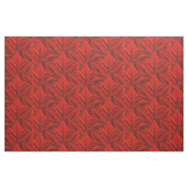 Canada Fabric Canada Maple Löv Fabric Flagga Fabri Tyg (Fat Quarter)