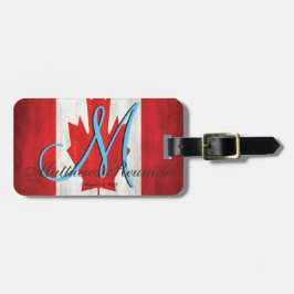 Canada Family Reunion Monogram Bagagebricka
