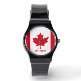 Canada Flag Armbandsur