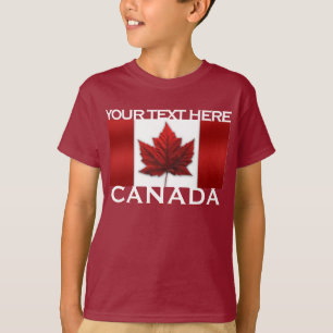 Canada Flagga Barn Sweatshirt Kanada Souvenir Shir Tröja