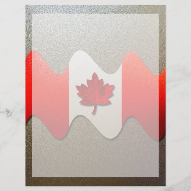 Canada Flagga-Chrome by Shirley Taylor (Framsida)