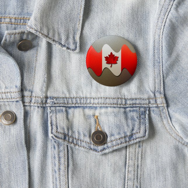 Canada Flagga-Chrome by Shirley Taylor Knapp (In Situ)