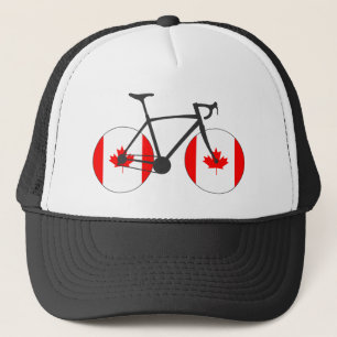 Canada Flagga Cycling Keps