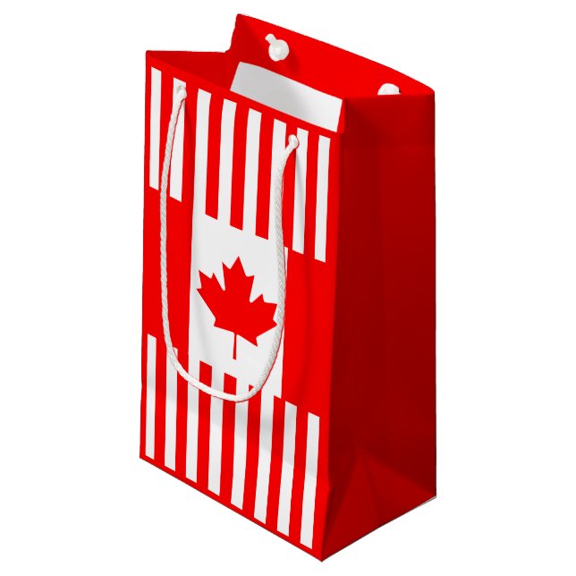 Canada flagga Gift Bag (Framsidan Vinklad)