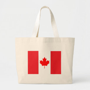 Canada Flagga Jumbo Tote Tygkasse